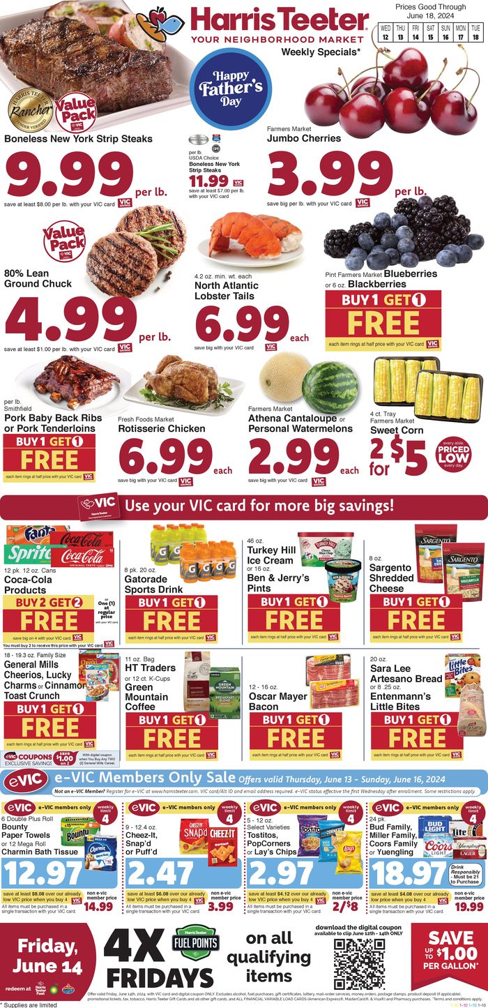 Harris Teeter in Goldsboro NC Father's day Ads & Coupons Tiendeo