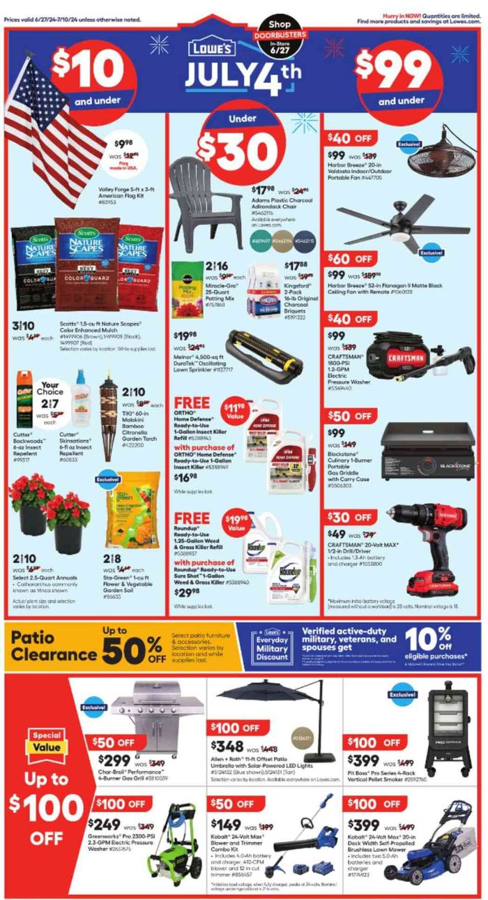 Lowe's Deals & Catalogues July 2024 Tiendeo