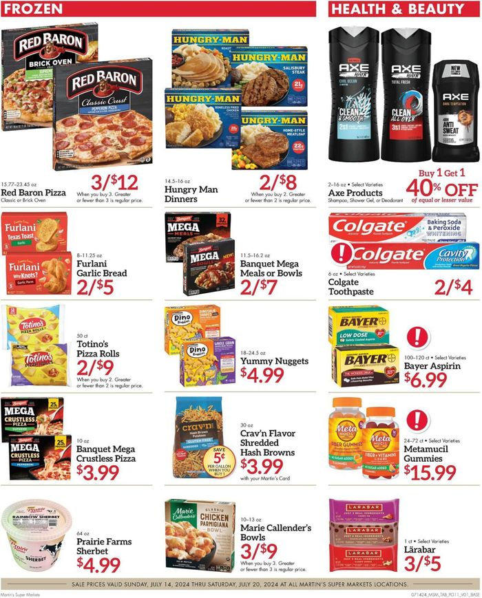 Martin's Altoona PA 2032 E Pleasant Valley Rd Store Hours & Deals