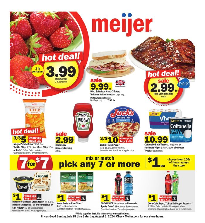 Meijer Lansing MI 5125 W Saginaw Hwy Store Hours & Deals Tiendeo