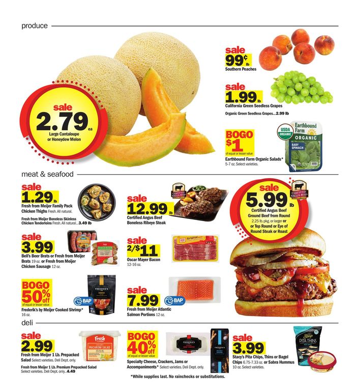 Meijer Lansing MI 5125 W Saginaw Hwy Store Hours & Deals Tiendeo