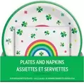 Happy St. Patrick's Day Lunch Plates (9in) & Lunch Napkins (6.5in) for 30 Guests offers at $2 in Party City