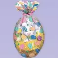 Easter Egg Cello Basket Bags, 24in x 25in, 2ct offers at $1.5 in Party City