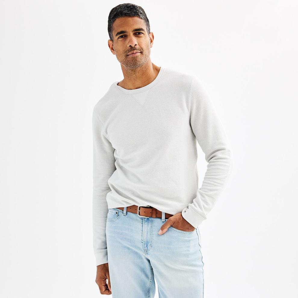 Men's Sonoma Goods For Life® Thermal Crewneck Tee offers at $6.99 in Kohl's