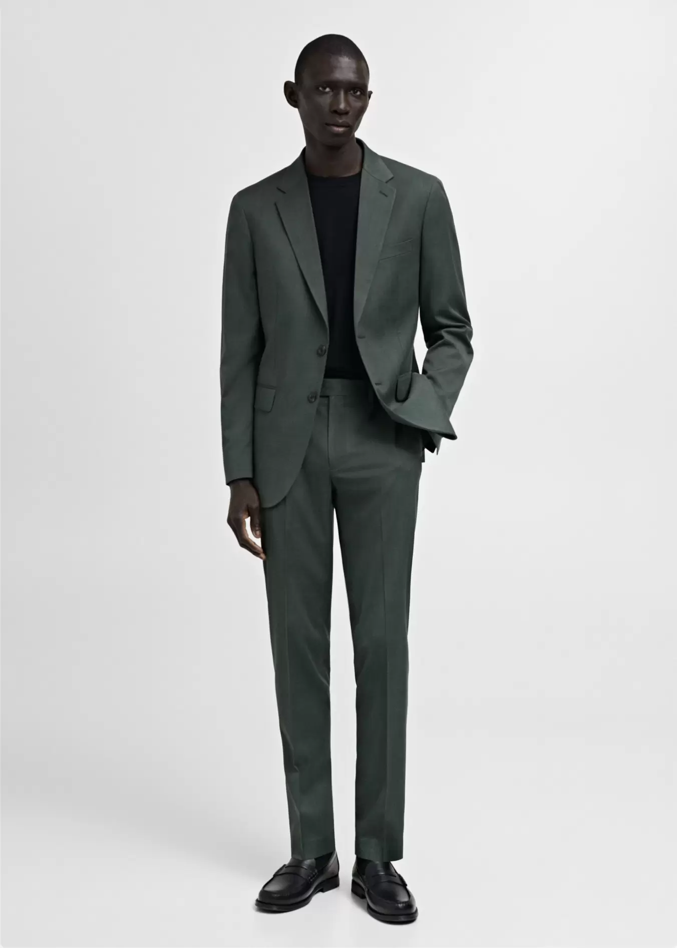 Milan Prince of Wales check suit pants offers at $69.99 in Mango